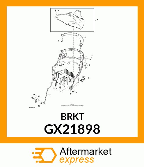 BRACKET GX21898