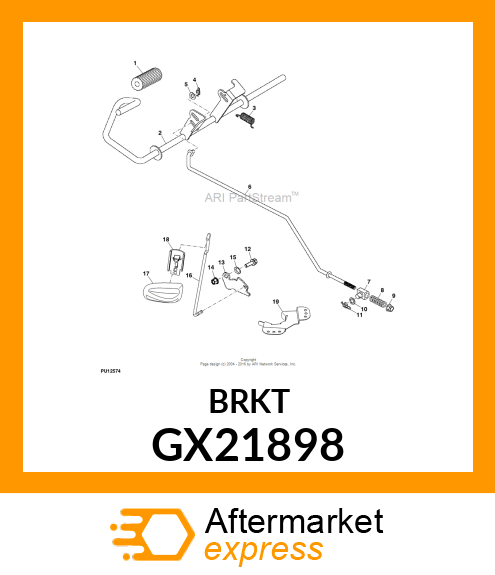 BRACKET GX21898