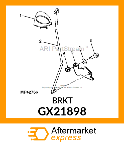 BRACKET GX21898