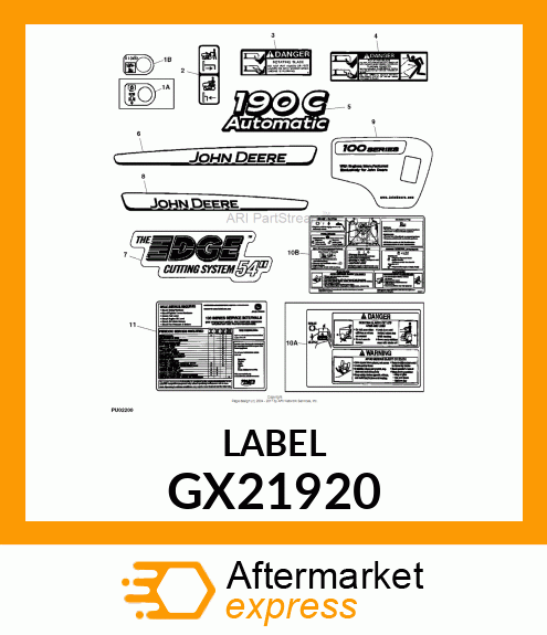 Label GX21920