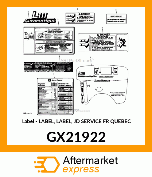 Label GX21922