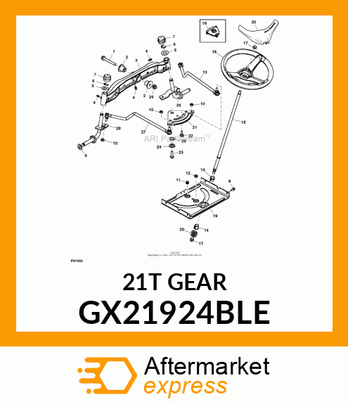 GEAR, SECTOR GX21924BLE