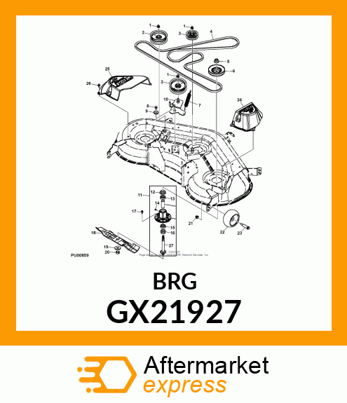 SPACER, SHEAVE GX21927