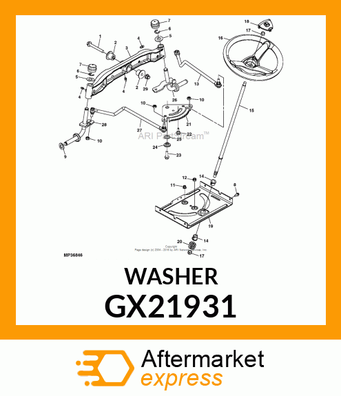 WASHER GX21931