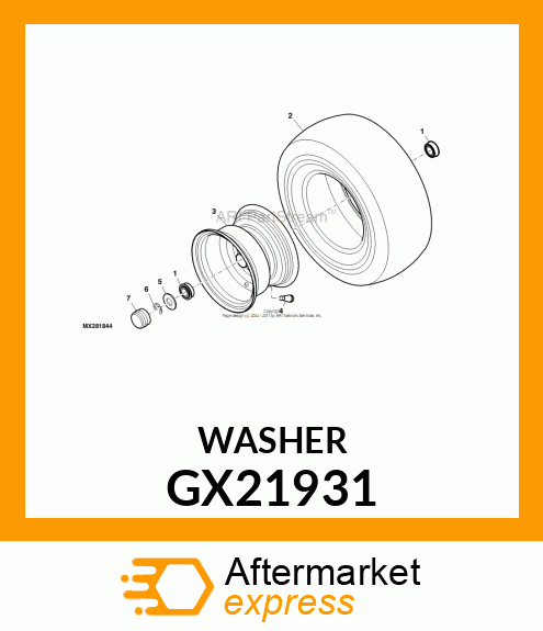 WASHER GX21931