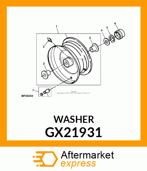 WASHER GX21931