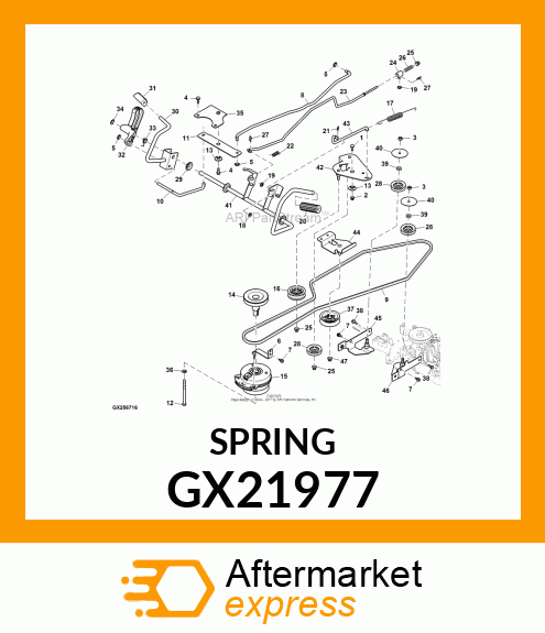 EXTENSION SPRING GX21977