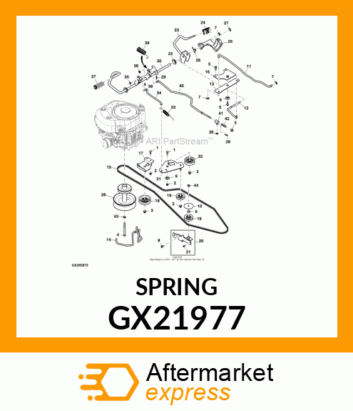 EXTENSION SPRING GX21977