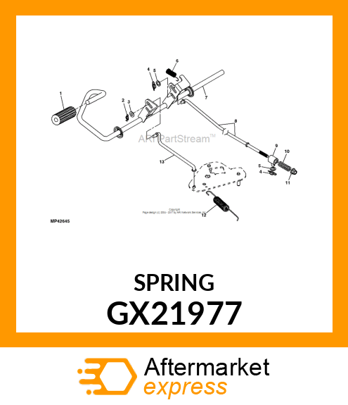 EXTENSION SPRING GX21977