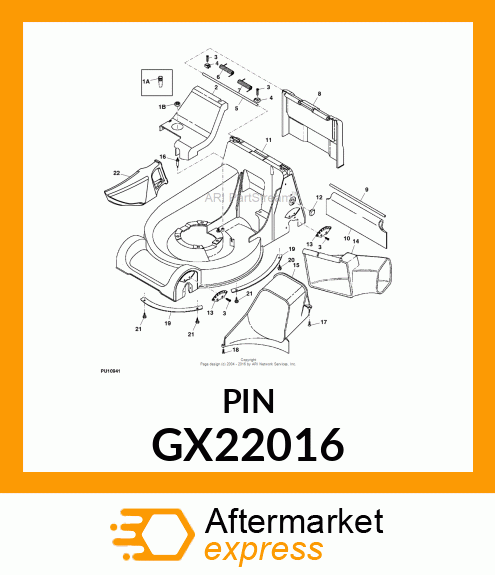 Pin GX22016
