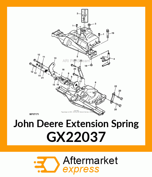 Extension Spring GX22037