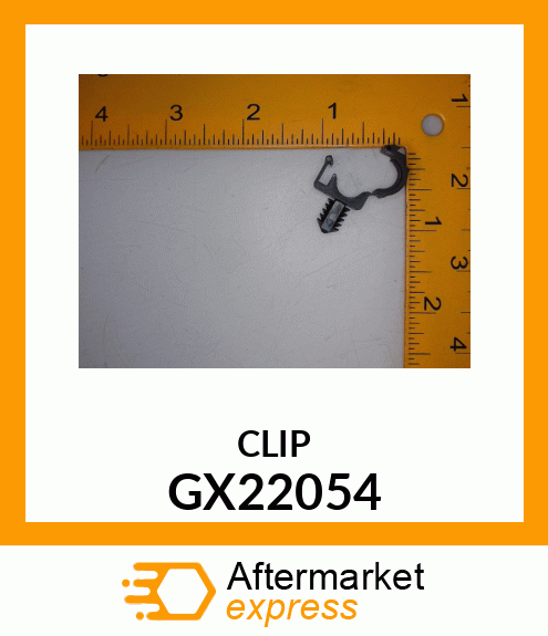 CLIP, CONDUIT; 1/4" PLASTIC GX22054