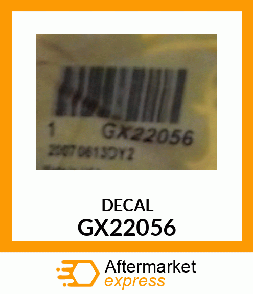 Label GX22056