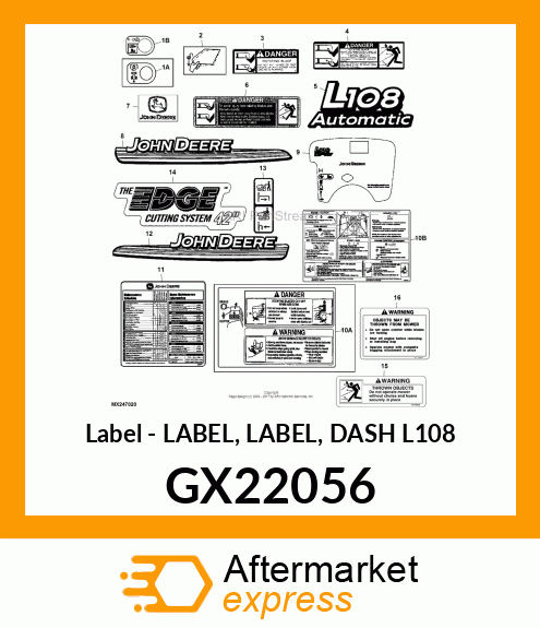 Label GX22056