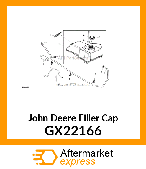 FILLER CAP GX22166