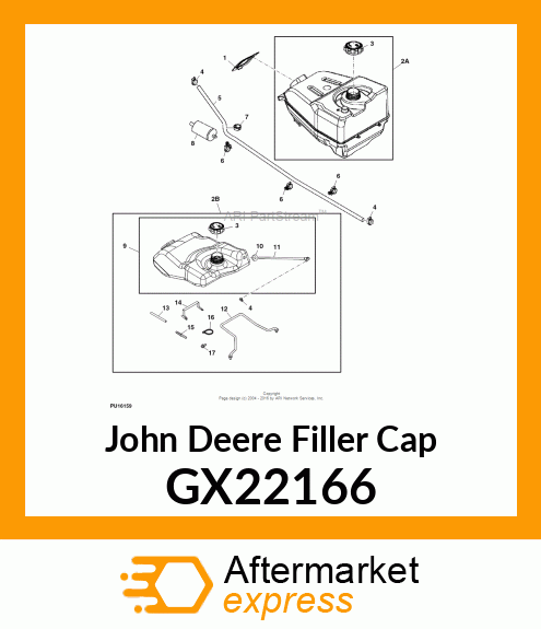 FILLER CAP GX22166