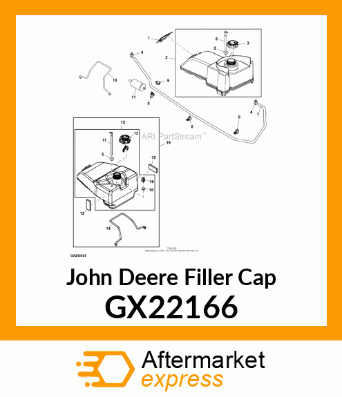 FILLER CAP GX22166