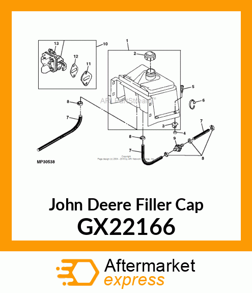 FILLER CAP GX22166