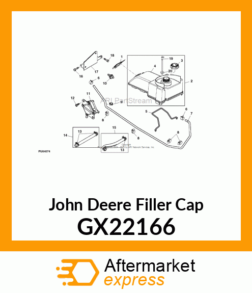 FILLER CAP GX22166