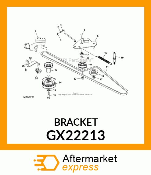 STRAP, CLUTCH ANTI GX22213