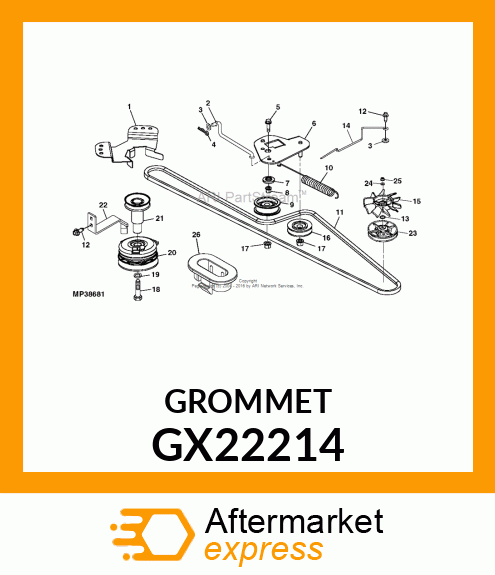 GROMMET GX22214