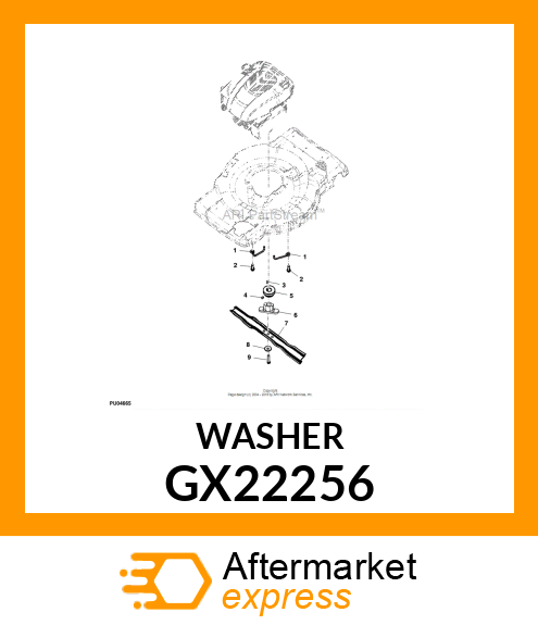 WASHER, BELLEVELLED GX22256