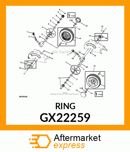 RING, RETAINING GX22259