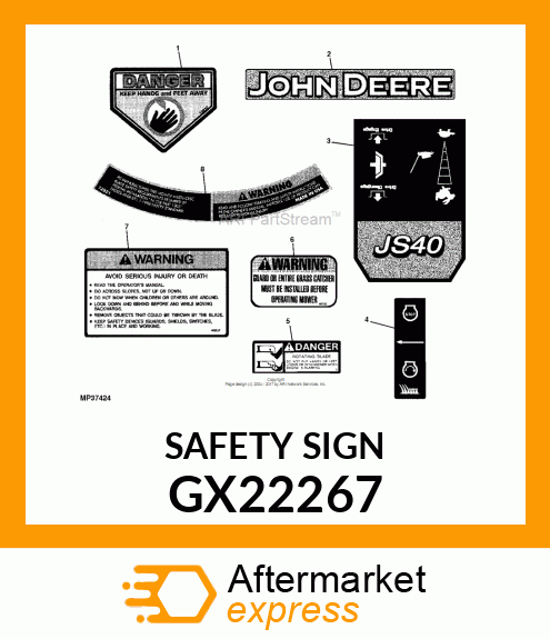 Safety Sign GX22267