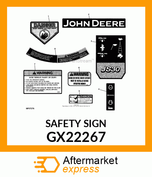 Safety Sign GX22267