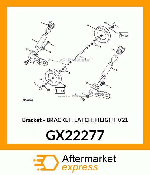 Bracket GX22277