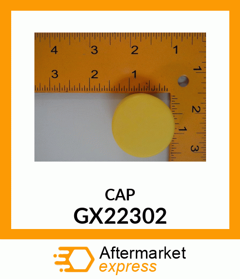 CAP, HUB 1.375 DIA GX22302