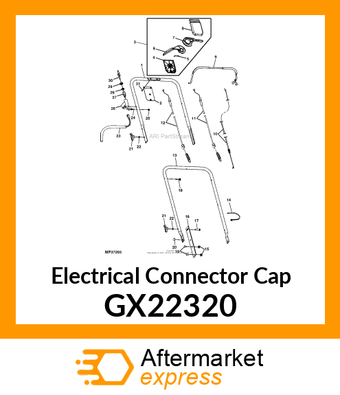 Electrical Connector Cap GX22320