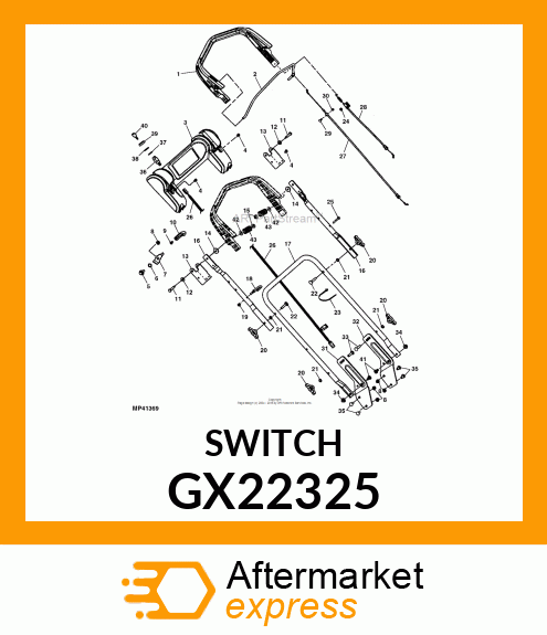 SWITCH, START RUN GX22325