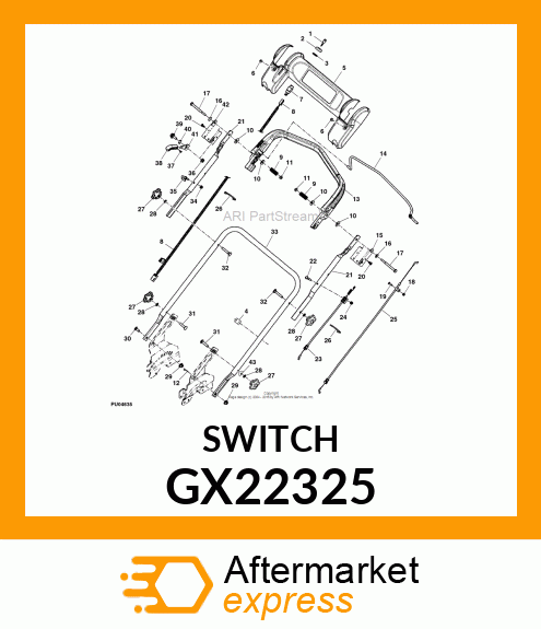 SWITCH, START RUN GX22325