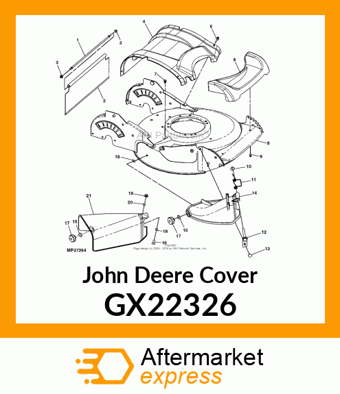 COVER, MULCHING GX22326