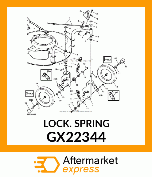 PIN, SPRING GX22344