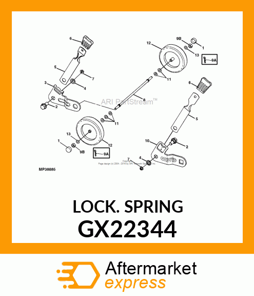 PIN, SPRING GX22344