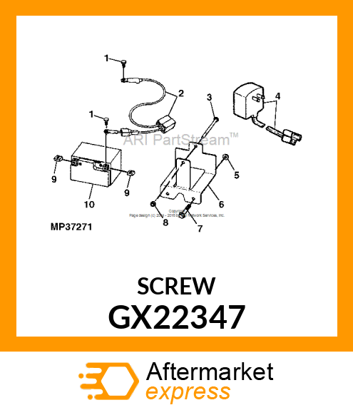 5PK Screw GX22347