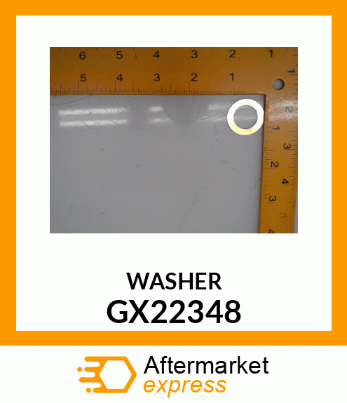 WASHER, .64X.99X.025 GX22348