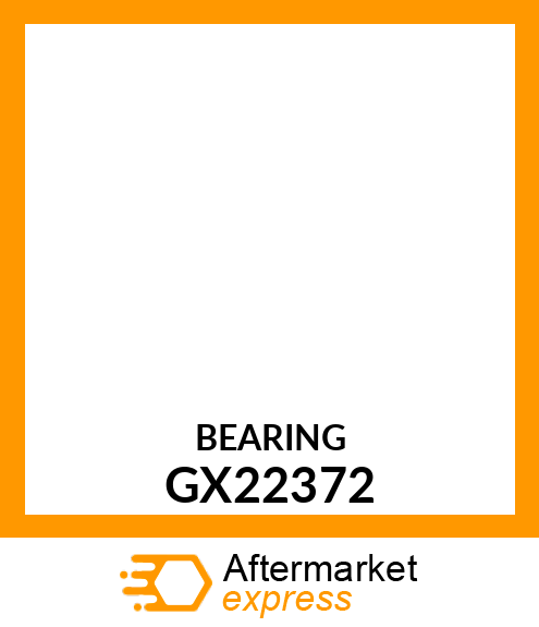 BEARING, BALL, AXLE GX22372