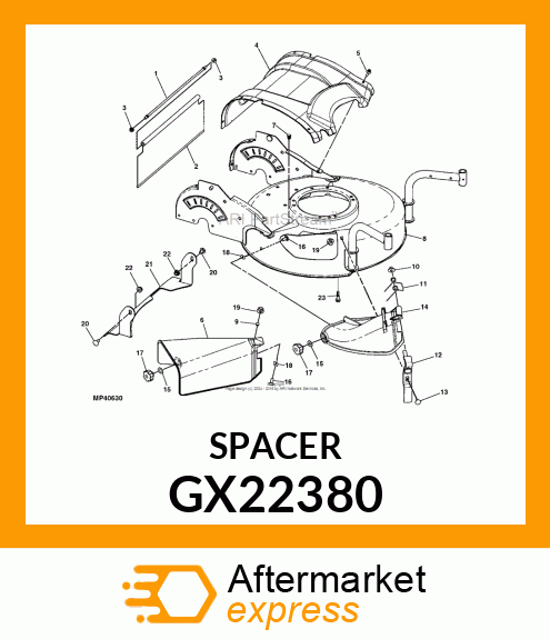 SPACER, .316 X .375 X .300/.310 GX22380