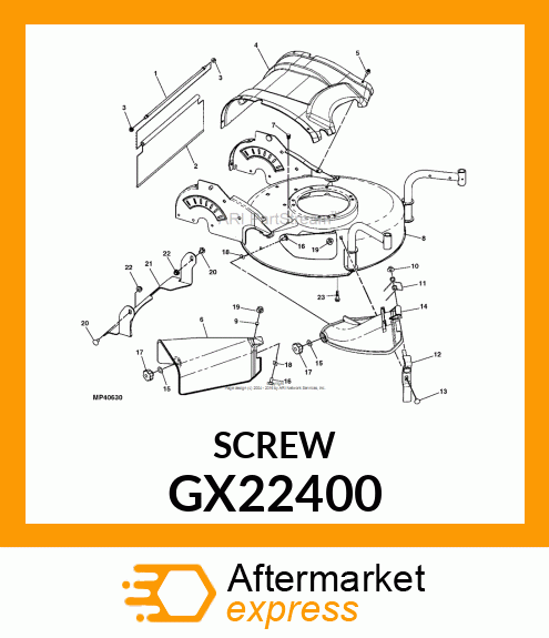 SCREW, 7MM X 1 X .55 AB POINT GX22400