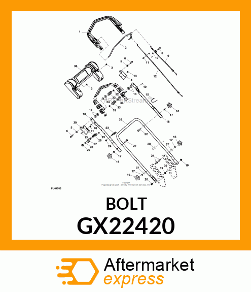 HHCS, 1/4 C X 1 3/4 GX22420