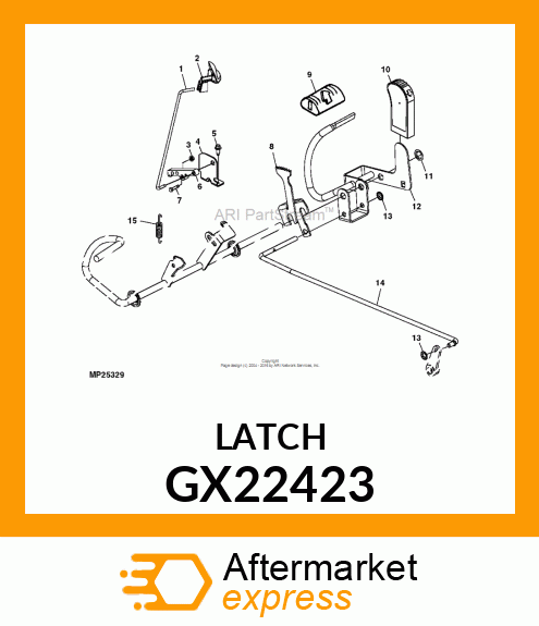 LATCH GX22423