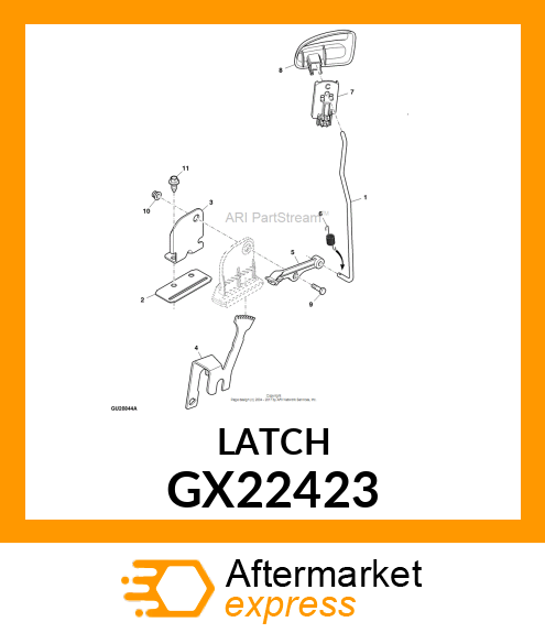 LATCH GX22423