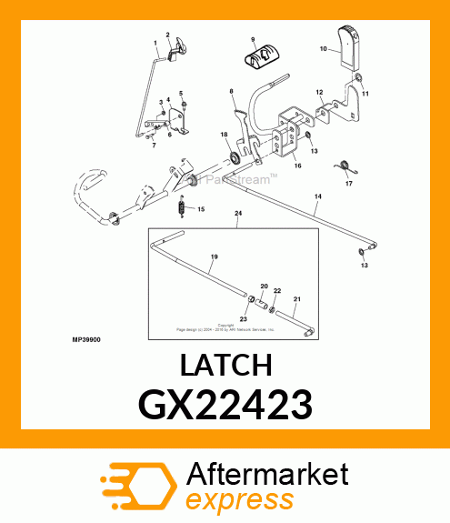 LATCH GX22423