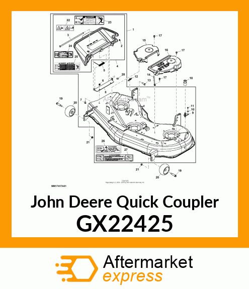 COUPLER, HOSE GX22425