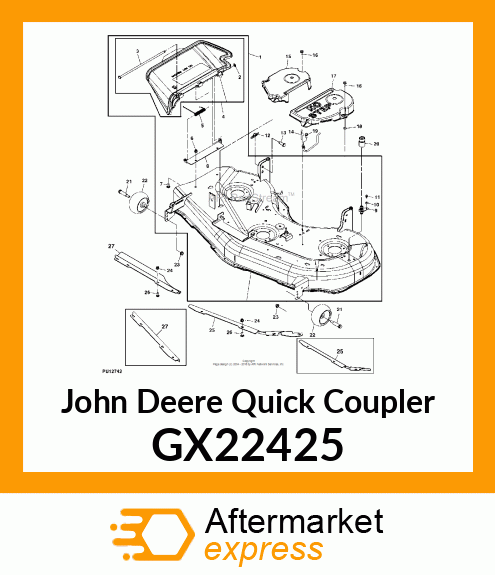 COUPLER, HOSE GX22425