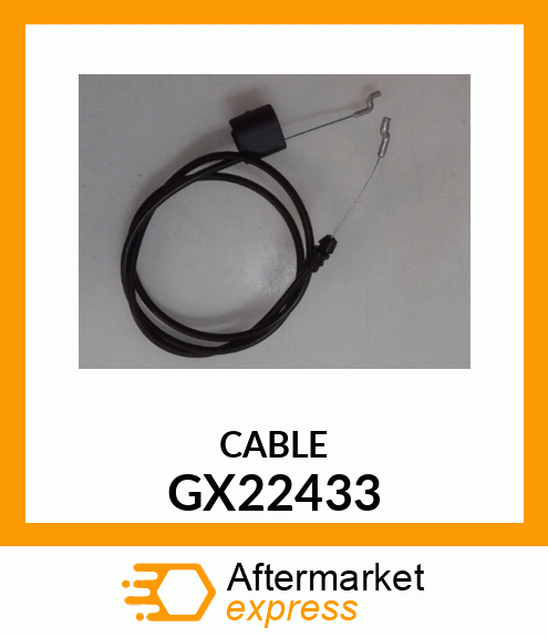 CABLE, ZONE CONTROL GX22433