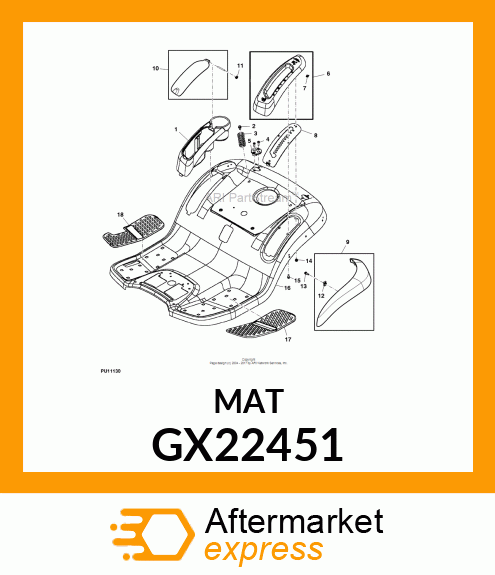 MAT GX22451